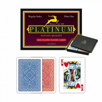 Modiano Platinum Acetate Quality žaidimų kortos